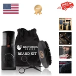 Beard Kit For Men All-in-one Grooming With Brush, Comb, Scissors .... Fixed Price $24.29.