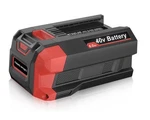 Calihutt 40V 6.0AH Lithium-ion Battery For Skil Mower, Blower, Trimmer Etc. Fixed Price $95.00.