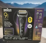 New Braun Series 9 Sport Plus Electric Shaver Clean Charge Station & Travel Case. Fixed Price $199.88.