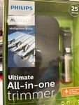 Philips Norelco Multigroom 9000, 25 Piece All In 1 Trimmer, New Box. Fixed Price $67.99.