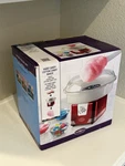 Nostalgia Hard Candy Cotton Maker Red With Box & Accessories. Fixed Price $34.99.