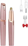 Women's Electric Eyebrow Hair Remover, Led Light, Stainl Steel Blade,. Fixed Price $12.34.