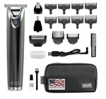 Wahl Stainless Steel Lithium Ion 2.0+ Slate Beard Nose Trimmer, Rechargeable. Fixed Price $65.00.