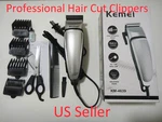 Kemei Electric Professional Hair Clippers Cutter Tools Salon Barber Set. Fixed Price $21.91.