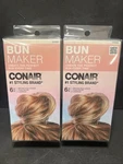 Conair Bun Maker - 6 Piece Kit (55583) Packs Total. Fixed Price $13.69.