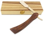 Common Wealth Wood Gold Straight Edge Classic Folding Barber Shaving Razor Case. Fixed Price $21.95.