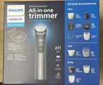 Philips Norelco Multigroom 9000 All-in-one Trimmer Head Face Body 27 Settings. Fixed Price $49.99.