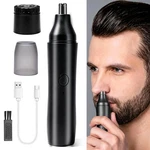 2-IN-1 Electric Hair Trimmer For Beard & Nose, Washable Blade Head,usb Charging. Fixed Price $11.98.