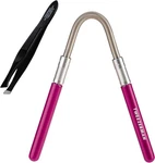 Tweezerman Smooth Finish Facial Hair Remover And Stainless Steel Pink. Fixed Price $20.67.