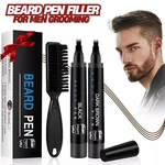 Men Beard Filling Pen Hair Grower Waterproof Filler Moustache Eyebrow Brush Tool. Fixed Price $10.06.