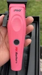 Pro Barbers Cordless Clipper Pink Rechargeable Brand New Free Shipping. Fixed Price $54.99.