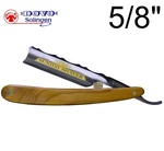 Dovo 91 Sunday Shaver 5/8" Shoulderless Razor Yew Wood Scales Solingen Germany. Fixed Price $192.00.