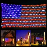 Hyh American Flag Lights With 420 Super Bright Leds,waterproof Net. Fixed Price $28.71.