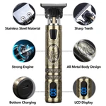 Cordless Beard Trimmer For Men Adjustable Hair Mustache With Led Display. Fixed Price $12.30.