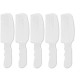 5 Pack Wahl Flat Top Comb White #3329-100. Fixed Price $41.99.