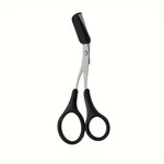 Stainless Steel Eyebrow Trimming Scissors With Comb Precision Shaping Makeu. Fixed Price $12.59.