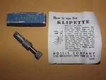 Vintage Old Barber Klipette Nose Hair Removal Remover Box. Fixed Price $59.99.