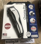 Wahl Chrome Pro 25 Piece Complete Haircut Kit - Clippers Fast Free Shipping. New. Fixed Price $69.99.