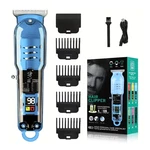 New - Lcd Rechargeable Hair Clippers Smart Portable Trimmer Baby Blue. Fixed Price $10.95.