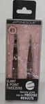 Japonesque Pro Performance Duo, Medium Slant & Point Steel Tweezers. Fixed Price $10.99.