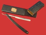Antique Pollart Solingen Straight Razor #29 Gold Medallion Winner 1/4" Blade. Fixed Price $9.99.