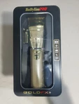 Babyliss Pro Gold Fx+ Cordless Metal Lithium Clipper FX870NG. Fixed Price $119.99.