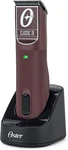 Oster Professional Cordless Hair Clippers, Classic 76. Red/burgundy. Fixed Price $200.00.