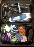 Wahl 79400-800 Colour Coded Pro Corded Hair Clipper Kit Bluewhite. Fixed Price $15.00.