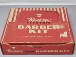 Revelation Barber Kit Home Hair Clipping Set M1613 Scissors Comb Clippers & Box. Fixed Price $10.46.