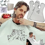 Wholesale Beard Apron 16 Kits- 2 Bibs One Pack Shaping Tool +bag Sc. Fixed Price $159.99.