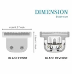 Genuine Wahl Trimmer Replacement Stainless Steel Blade 02144 9818 9864 9854. Fixed Price $22.00.