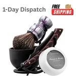Grandslam Straight Razor Shaving Kit With Strop Bowl Brush Stand. Fixed Price $64.69.