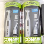 Two Pack Conair Personal Grooming Kit Razor With Attachments Electric Shaver. Fixed Price $27.99.