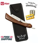 Barber Cutthroat Straight Shaving Razor With Free Gifts 10 Sharp Double Blades. Fixed Price $8.56.