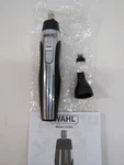 Wahl Ear Nose Brow 2-IN-1 Deluxe Lighted Precision Grooming Trimmer Black Silver. Fixed Price $24.99.