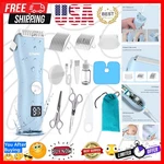 Baby Hair Clippers, Professional Quiet Trimmer For Kids And Toddler, Wat.... Fixed Price $46.39.