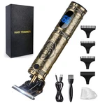 Resuxi Hair Clippers For Men Trimmer 8 Piece Set, Bronze. Fixed Price $50.90.