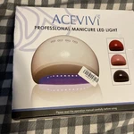 Acevivi Professional Nail Art 12W Led Manicure Light Lamp Gel Polish Dryer. Fixed Price $20.00.