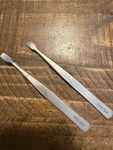 Vetus 2-PIECE High Quality Premium Stamp Tweezers Set (34A-SA & 36A-SA). Fixed Price $9.99.