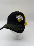 Sportex Safety Diamond Rodeo Hat Cap Snap Back One Size Black Trucker Mens. Fixed Price $9.80.