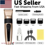Professional Hair Clippers Trimmer Mens Barber Cutting Kit Machine Cordless. Fixed Price $15.89.