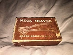 Neck Shaver Sears Roebuck & Co Vintage Boxed No. 8415. Fixed Price $14.99.