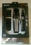 Vivitar 10 Pcs Black Hair Beard & Nose 2 Cordless Trimmer Grooming Kit. Fixed Price $19.99.