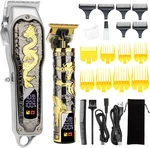 Hair Clippers For Men T-blade Trimmer Set, Professional Cordless Barber. Fixed Price $48.99.