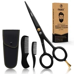 5 Professional Beard Mustache Scissors With 1 Comb, And. Fixed Price $16.05.