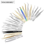 Nagaraku Eyelash Extension Tweezers Makeup Stainless Steel 3D Accurate. Fixed Price $16.40.