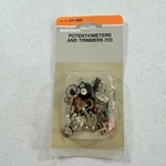 Radio Shack 271-1605 Potentiometers And Trimmers Package Of 12 New Nos. Fixed Price $9.99.