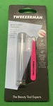 Tweezerman Stainless Steel Neon Pink Mini Slant Eyebrow Facial Hair Tweezers. Fixed Price $19.95.