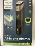 Philips Norelco Multigroom 5000 Hair Trimmer With 18 Attachments - MG5910/49. Fixed Price $35.00.