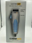 Conair Man Custom Clippers 18-PIECE Kit Home Cutting Wahl Comp. Fixed Price $29.99.